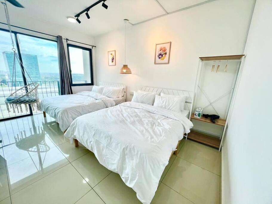 B Setia Alam 1-5 Pax Cozy Home Wifi&Tv Studio 3 Beds Trefoil 莎阿南 外观 照片